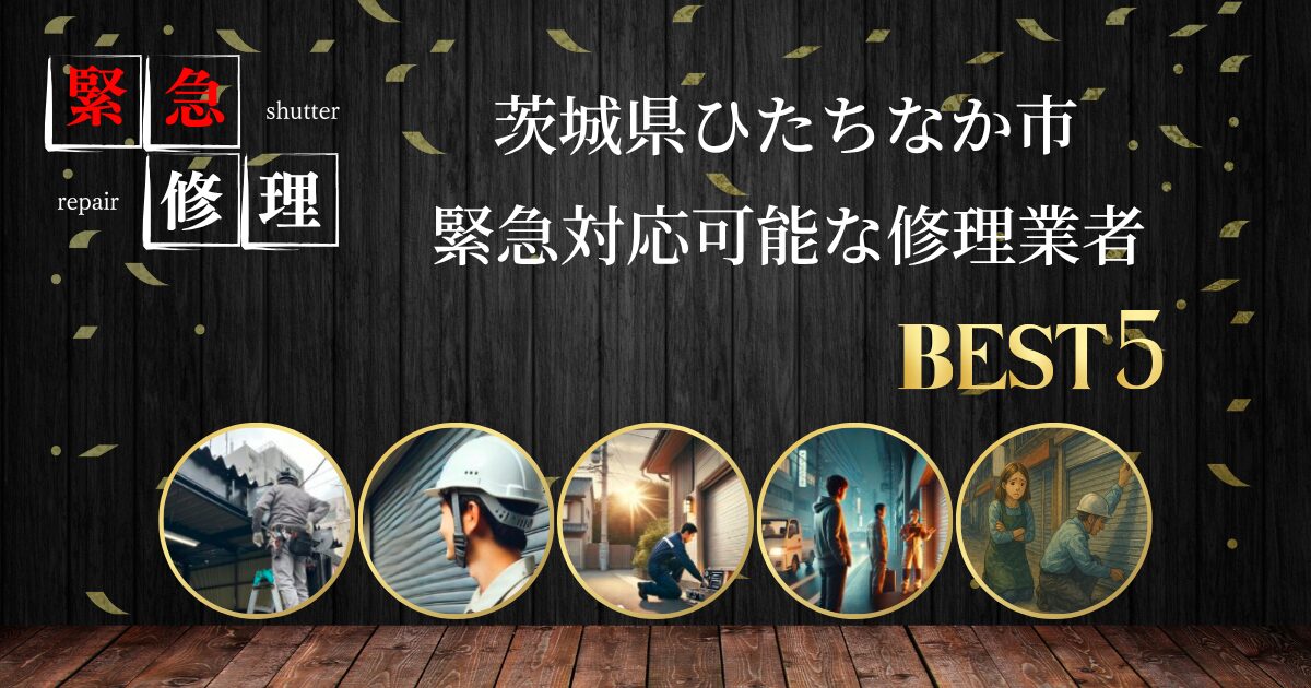 緊急修理茨城県ひたちなか市修理業者