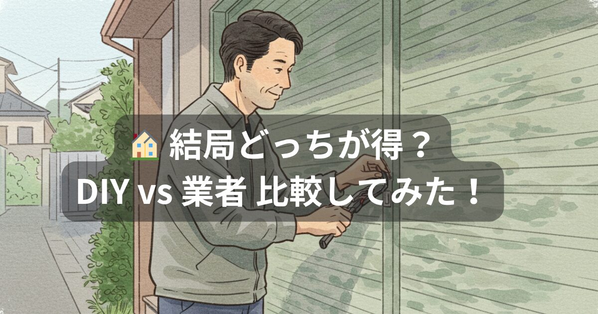 DIY　VS　業者
